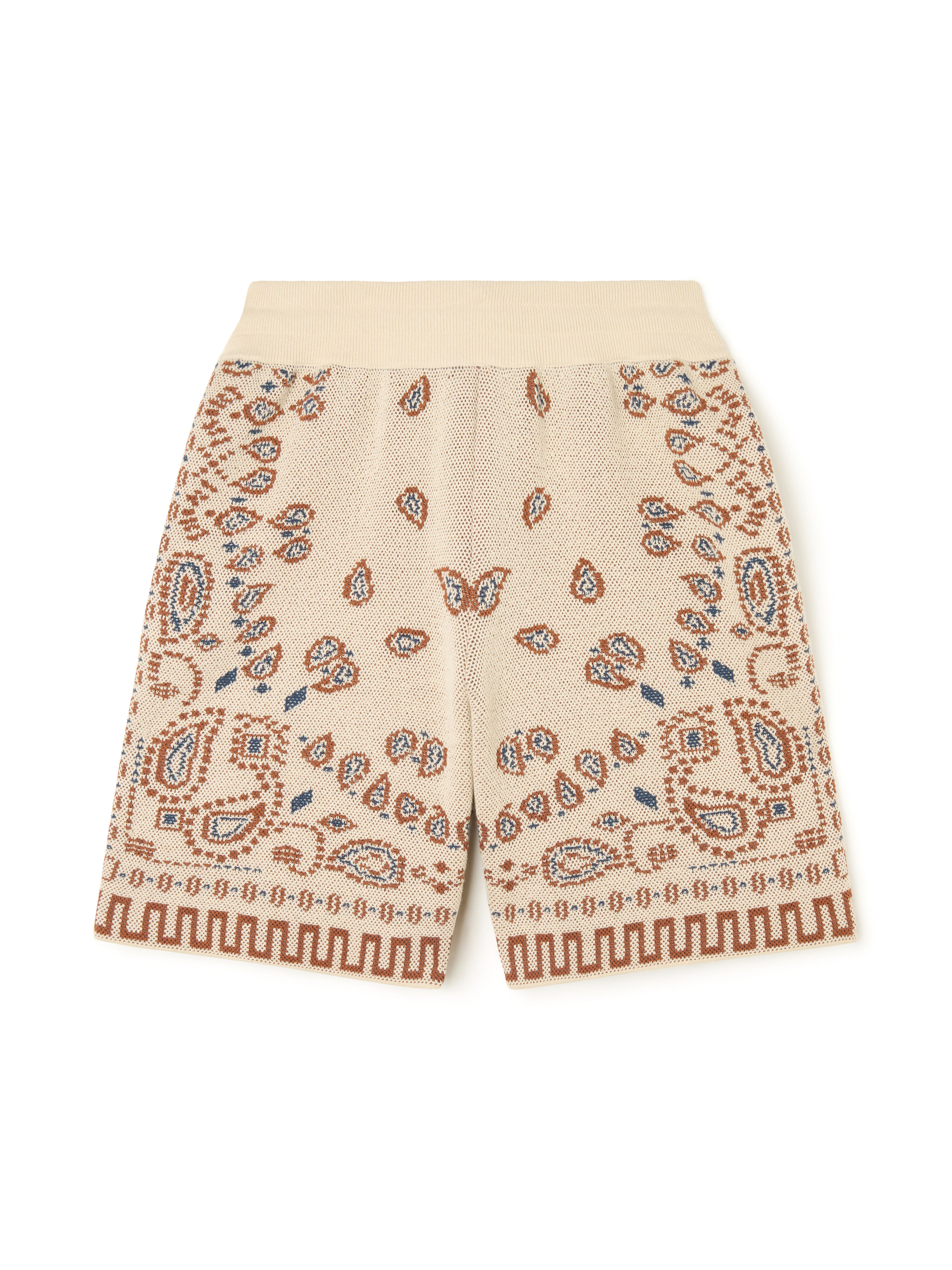 Artisanal Bandana Jacquard Bermuda Shorts