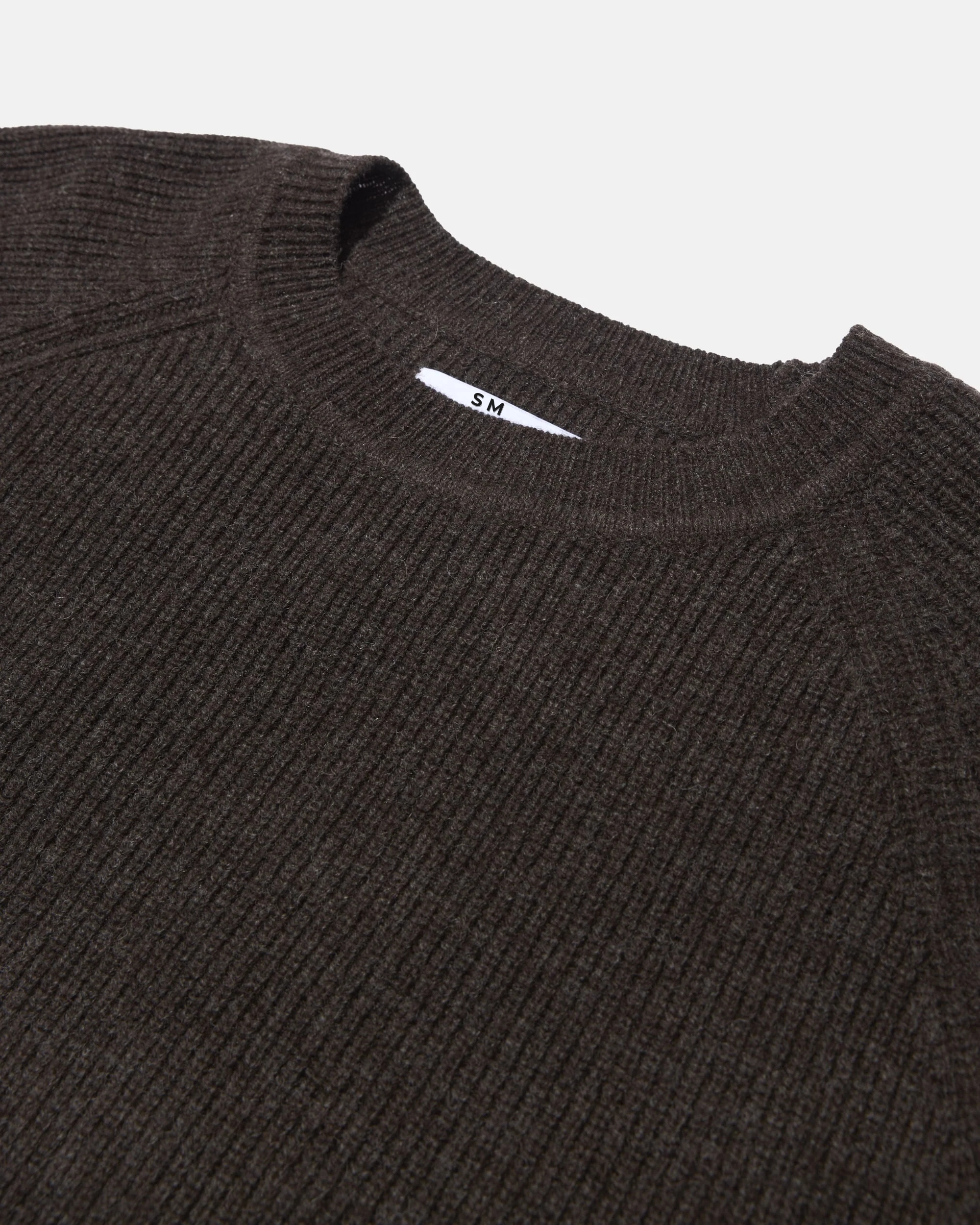 Luxe Extrafine Merino Fisherman Crew
