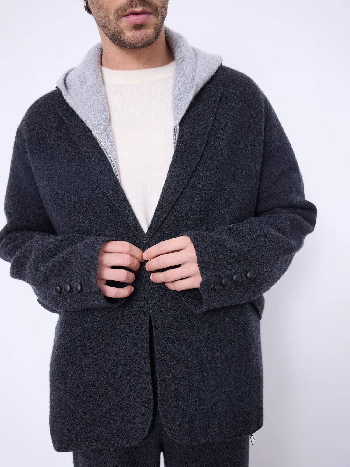 Kevyn Oversized Cashmere Jacket