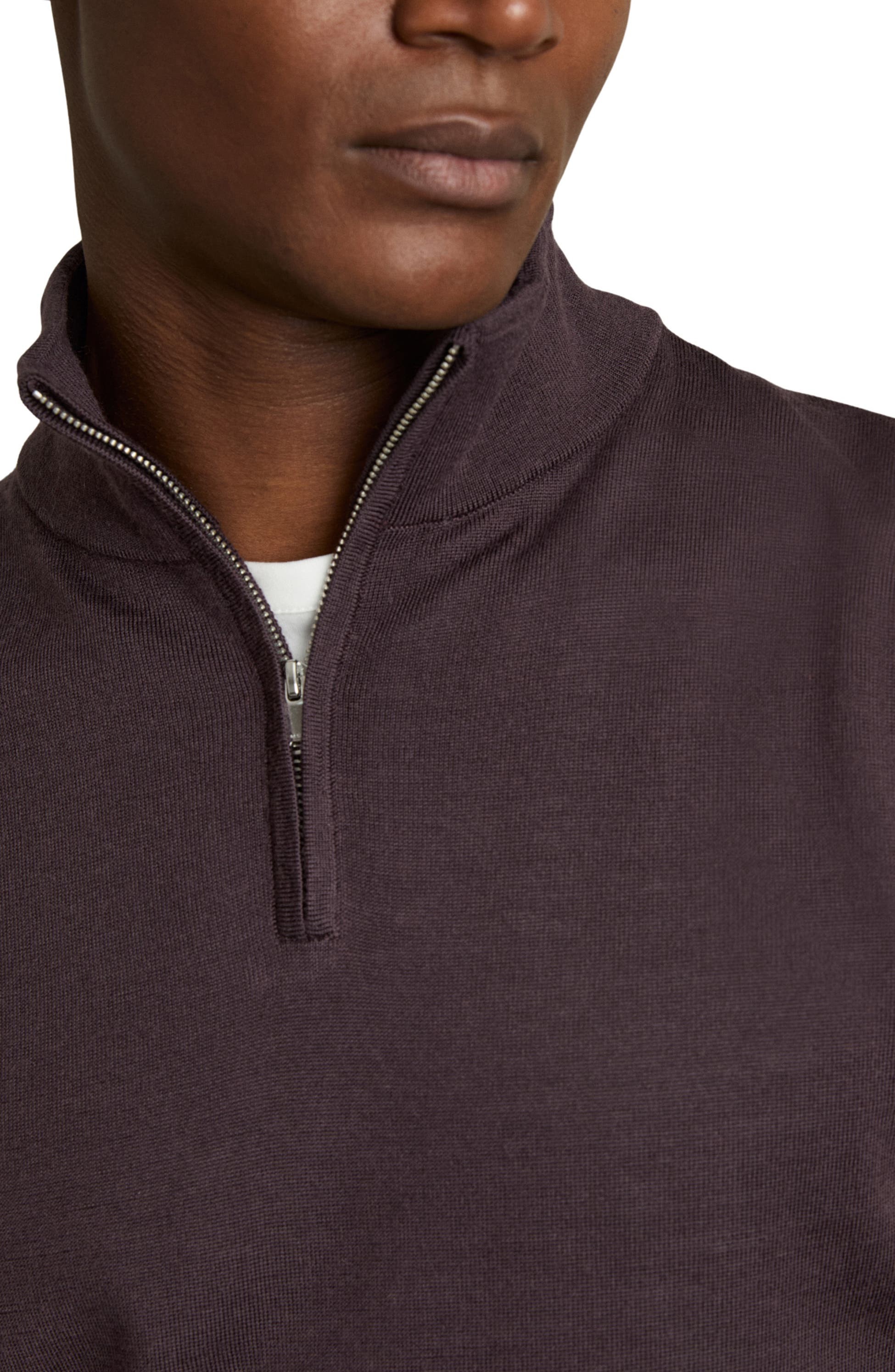 Blackhall Quarter-Zip Wool Pullover