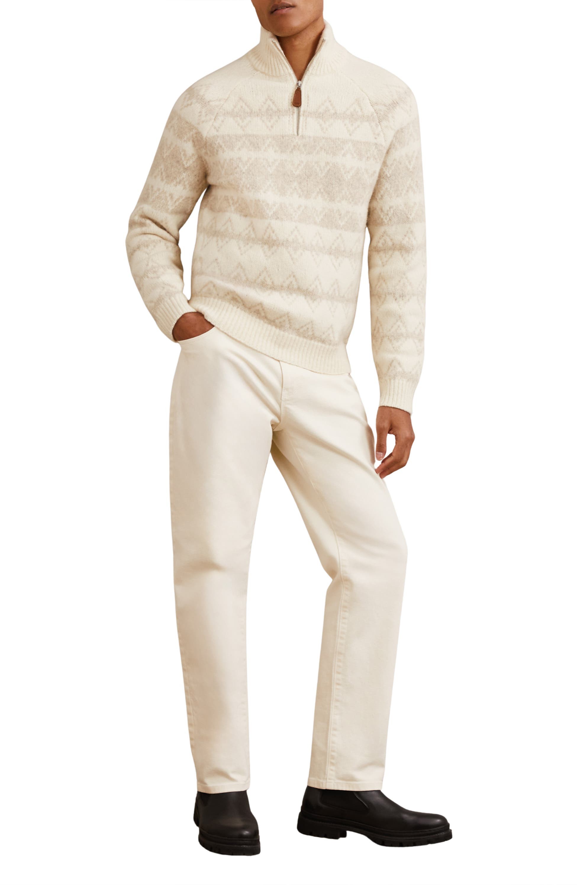 Claus Fuzzy Quarter-Zip Pullover