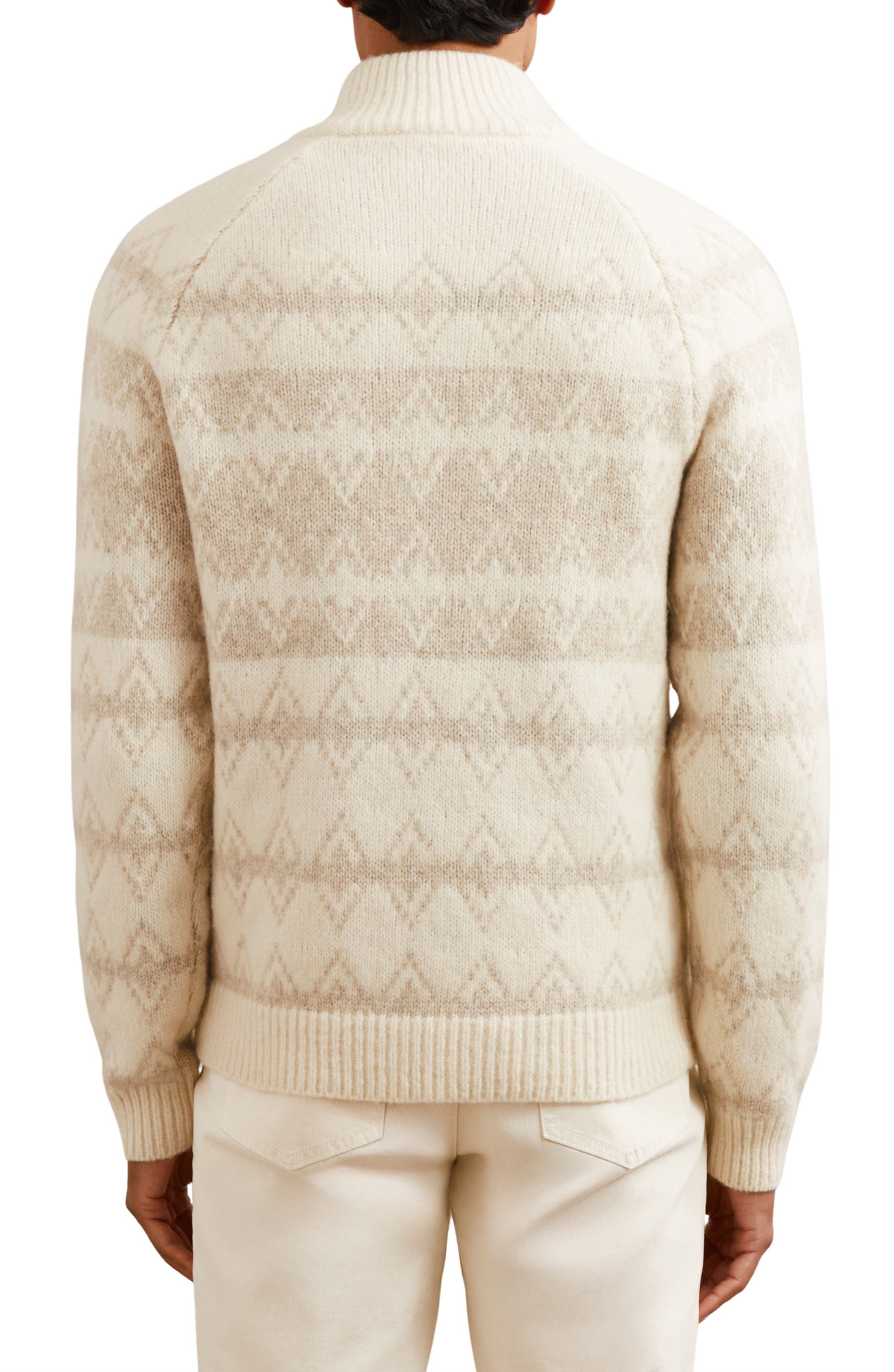 Claus Fuzzy Quarter-Zip Pullover