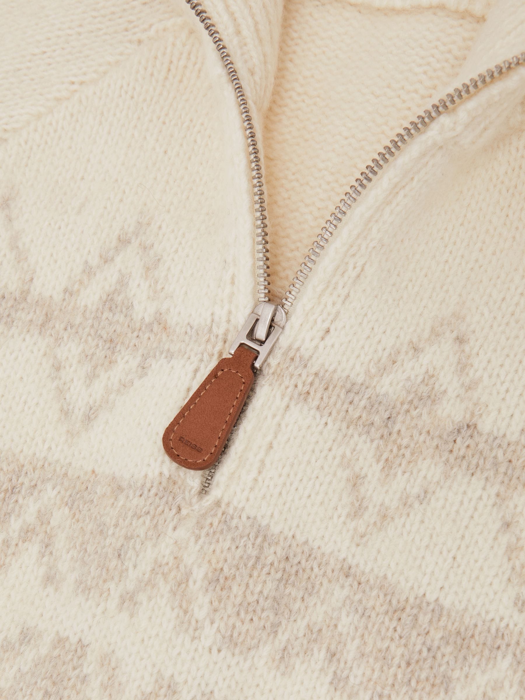 Claus Fuzzy Quarter-Zip Pullover