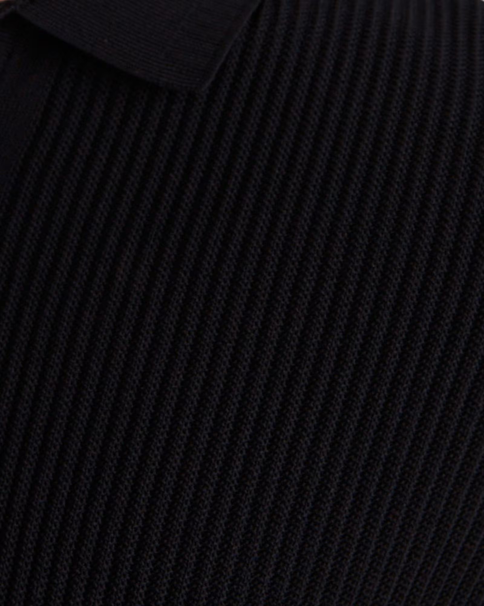 Engineered Textured Knit Polo