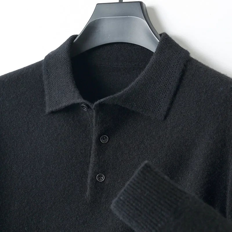 Premium Merino Wool Polo