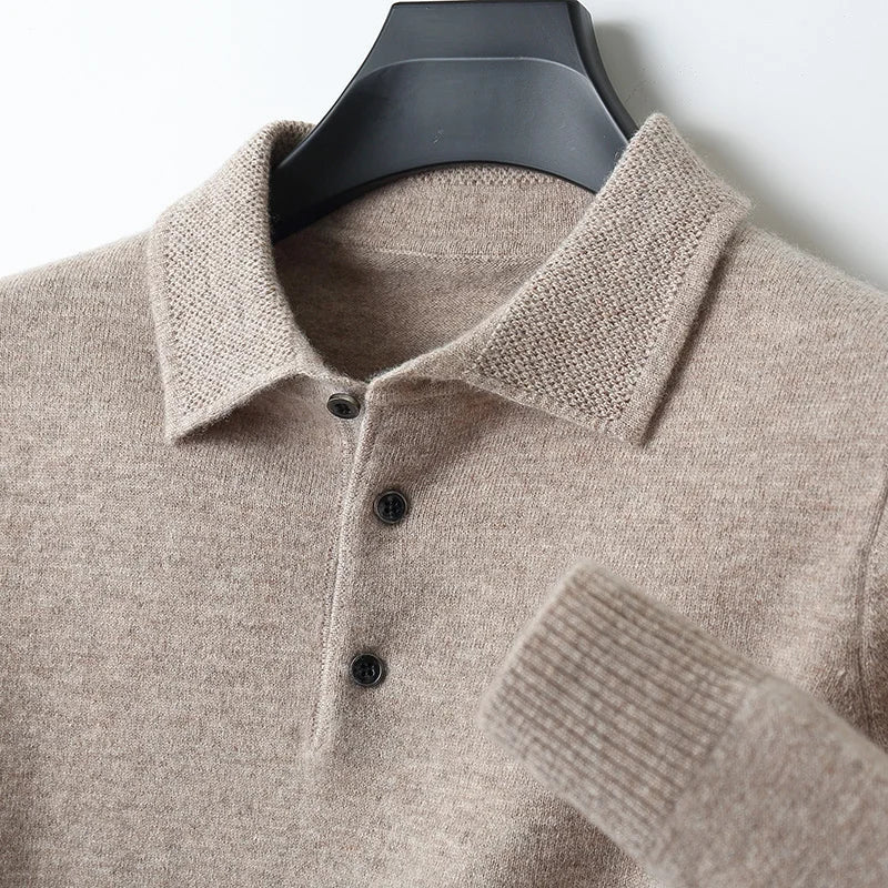 Premium Merino Wool Polo