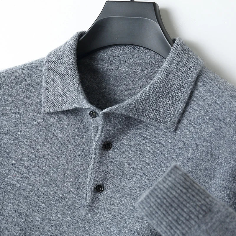 Premium Merino Wool Polo