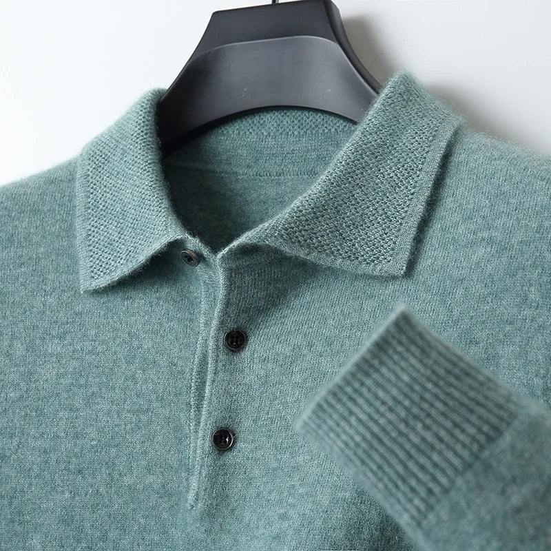 Premium Merino Wool Polo