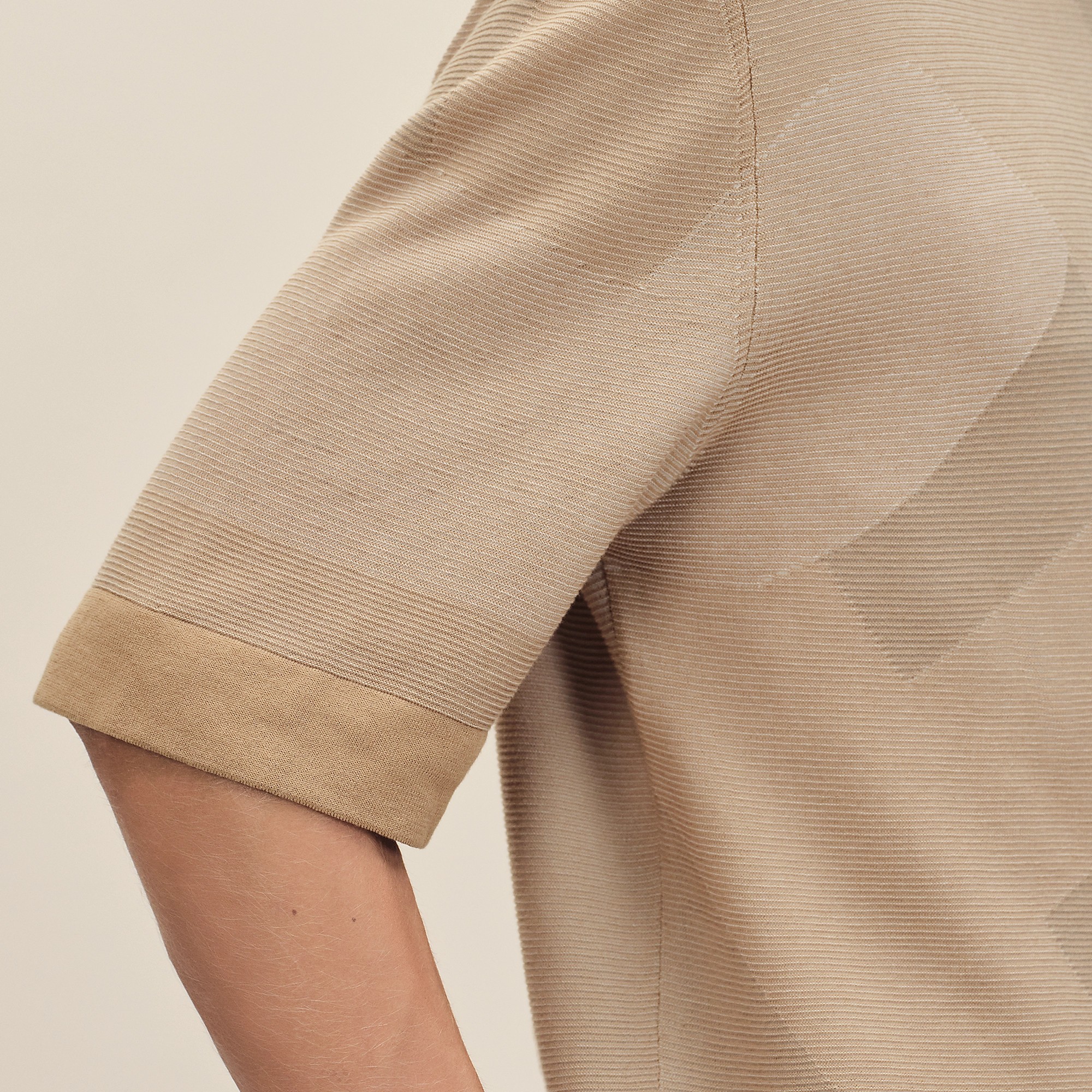 Men’s Big Maillon Short-Sleeve Cotton Sweater