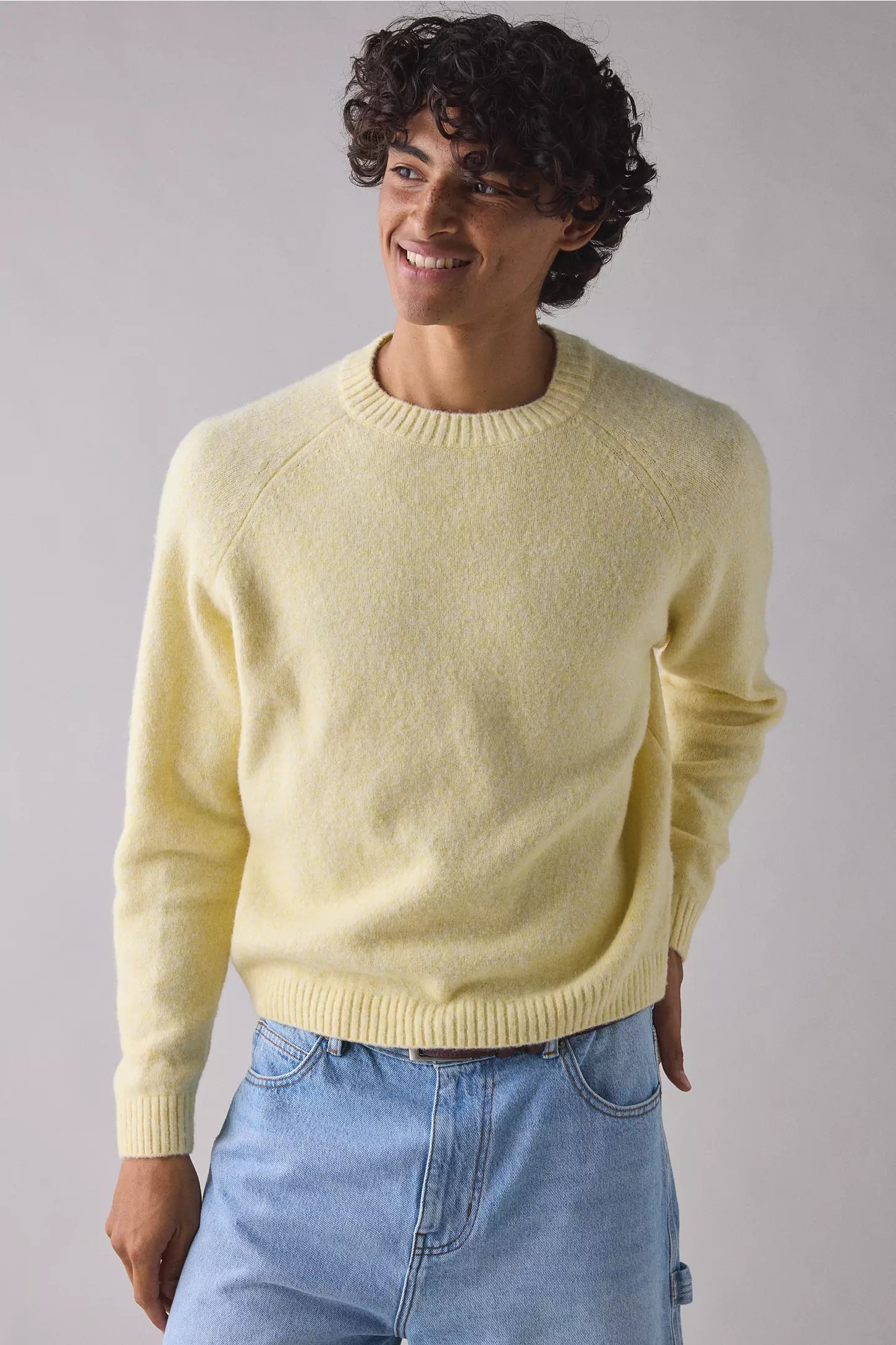 Men’s Everyday Cozy Knit Crew Neck Sweater