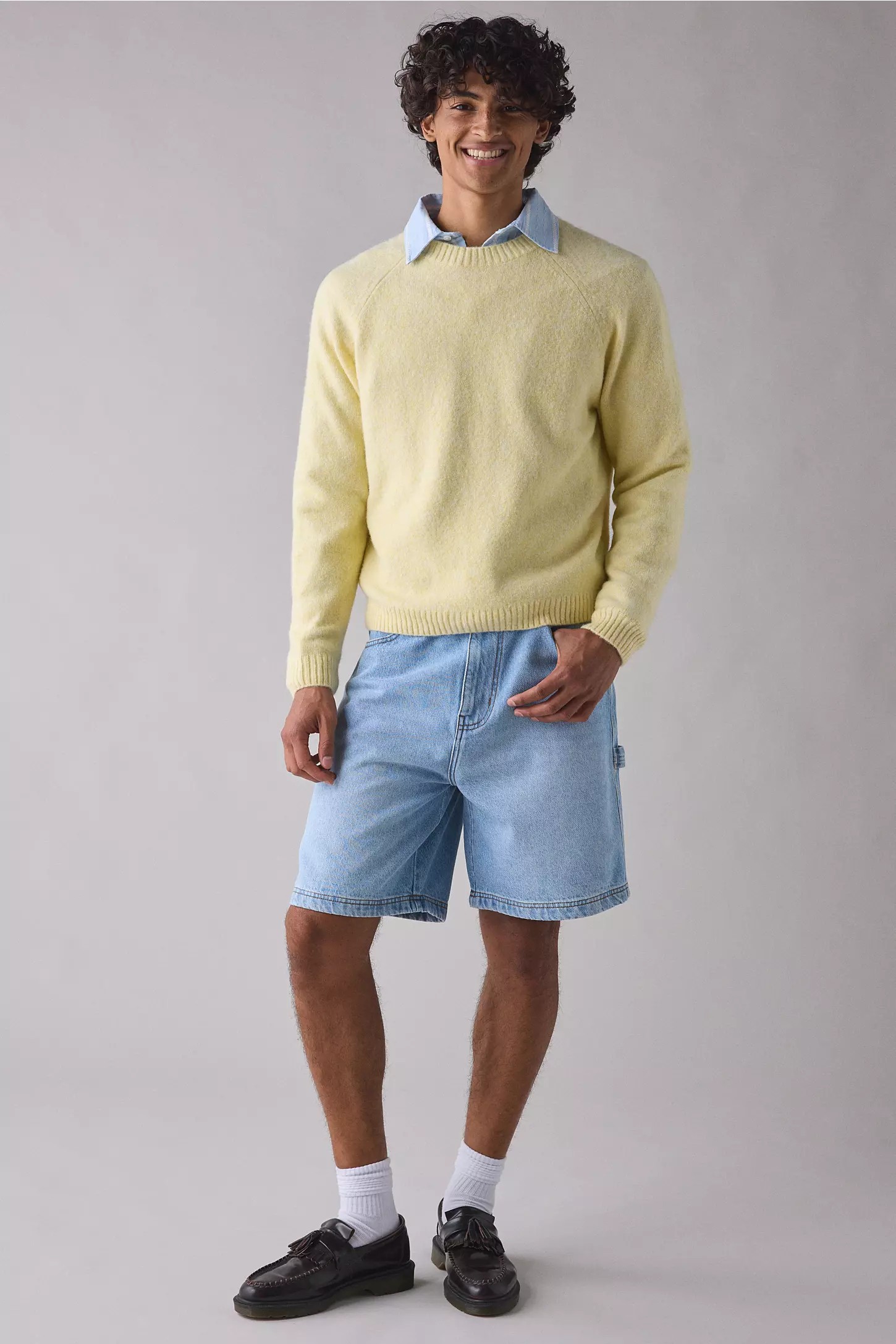 Men’s Everyday Cozy Knit Crew Neck Sweater