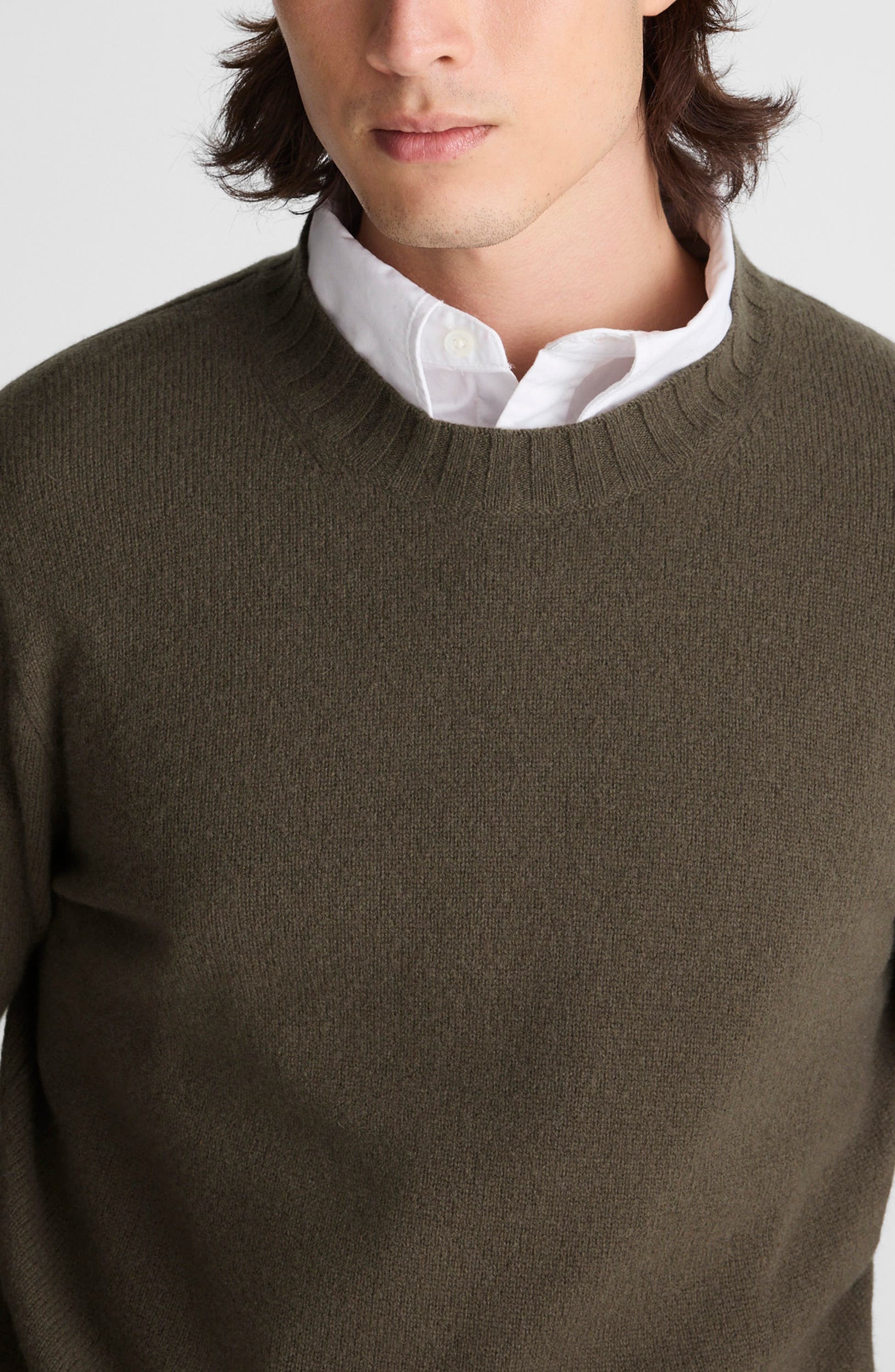 Men’s Heritage Merino Wool Crewneck Sweater