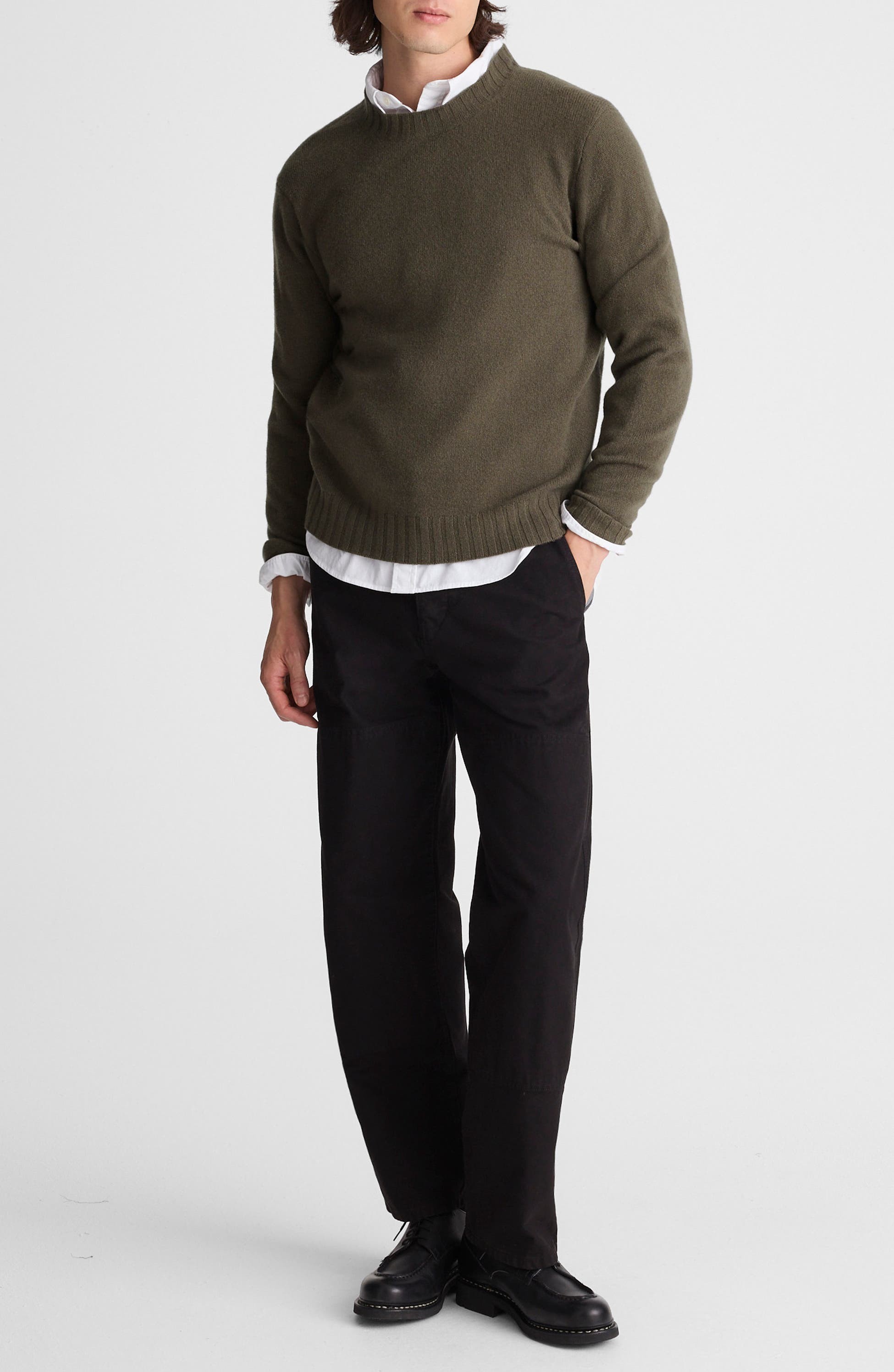 Men’s Heritage Merino Wool Crewneck Sweater