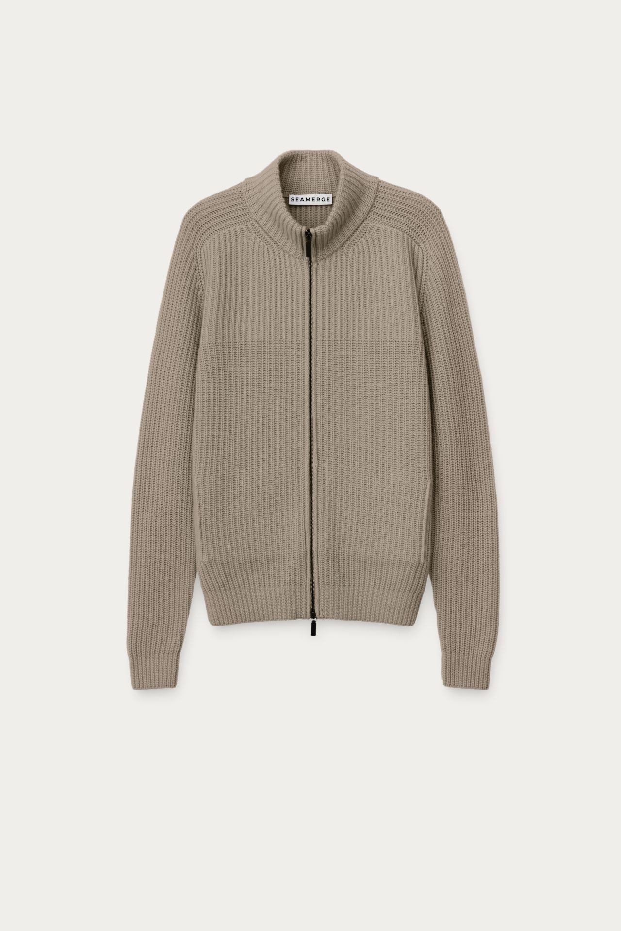 Men’s Stonewashed 100% Cashmere Cardigan Sweater