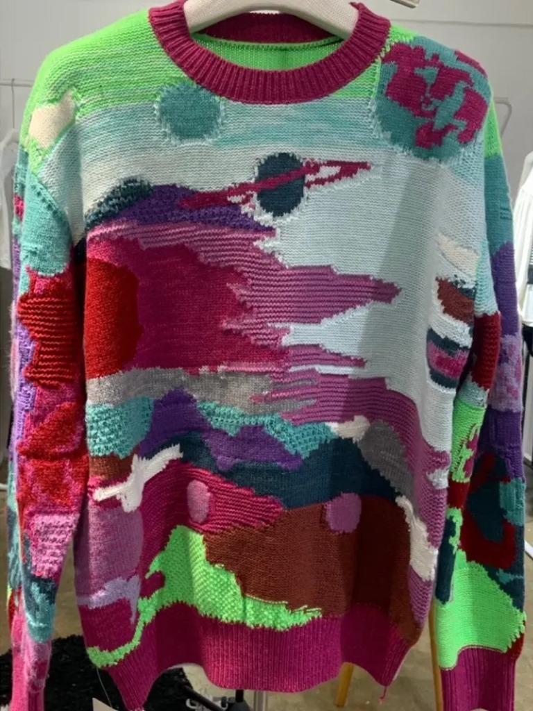 Intarsia Swatch