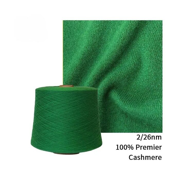 100% Cashmere Yarn Swatch