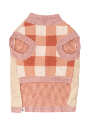 Take a Bow Geometric Pet Sweater