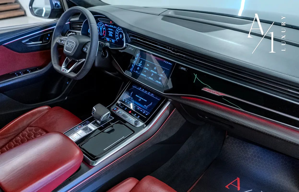 2021 Audi RS Q8 Quattro, With Warranty, Fully Loaded, GCC Spec - Thumbnail 9