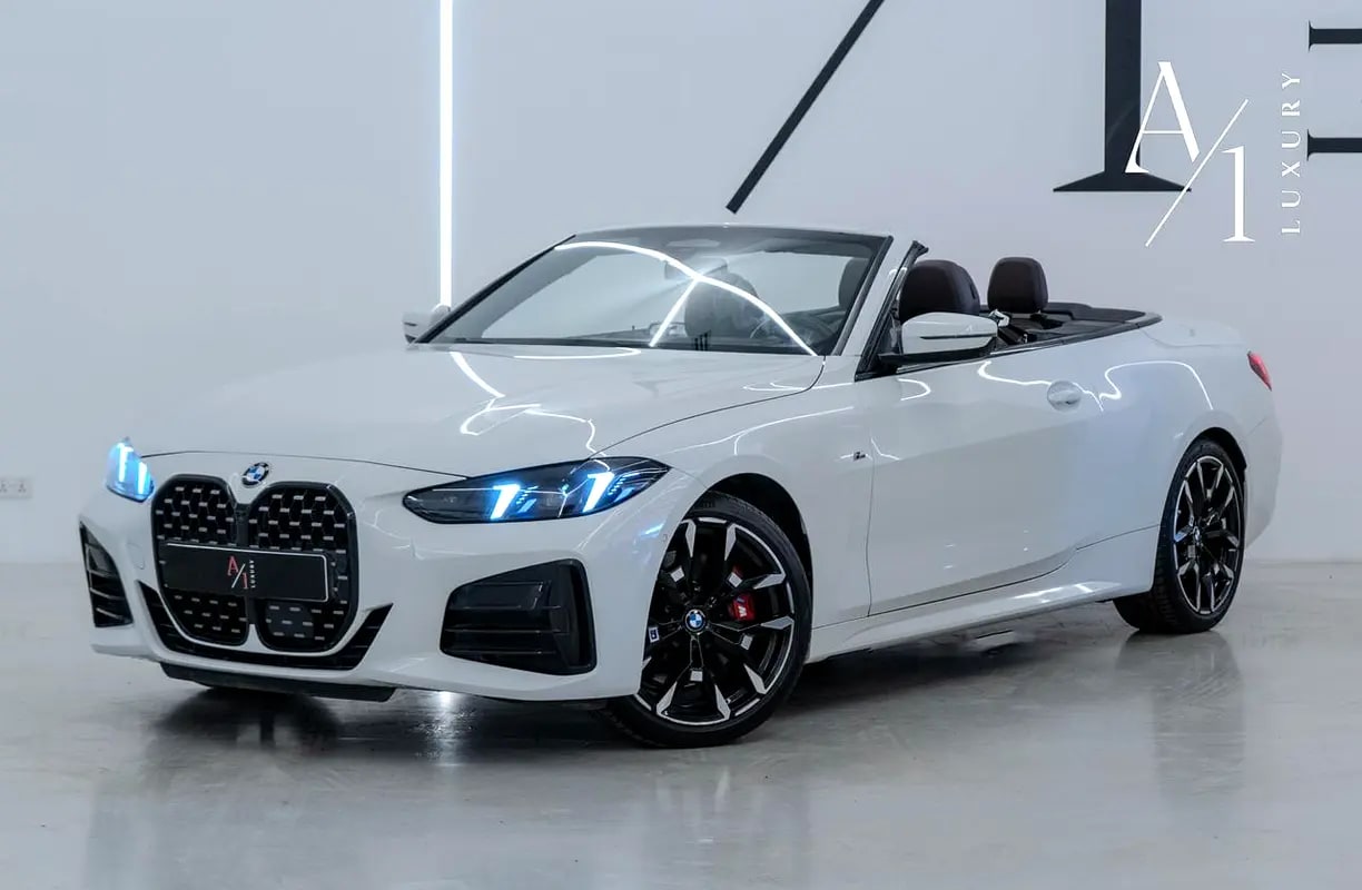2025 BMW 420i Convertible, With Warranty  Service Contract, GCC Specs