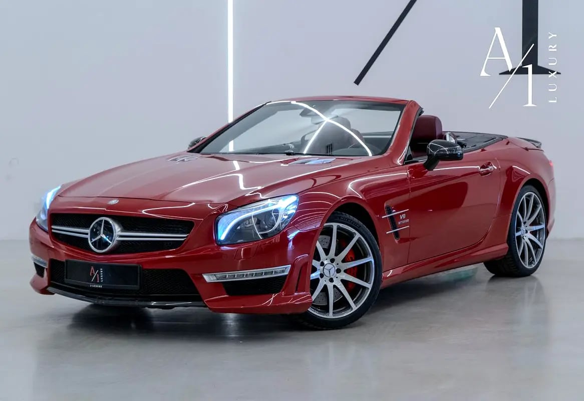 2012 Mercedes-Benz, SL 63, Fully Loaded, Excellent Condition, GCC Specs - Thumbnail 1