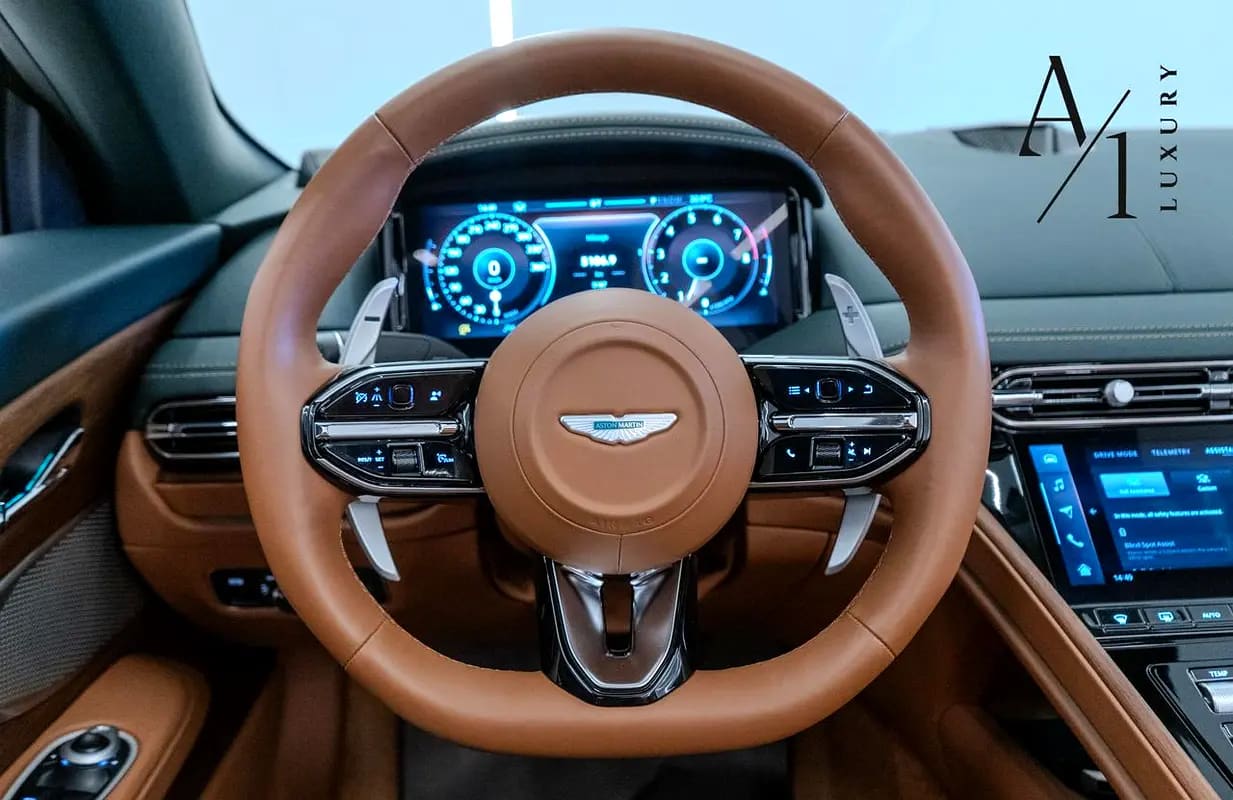 2025 Aston Martin DB12 Volante, With Warranty  Service Contract, Fully Loaded, GCC Specs - Thumbnail 10