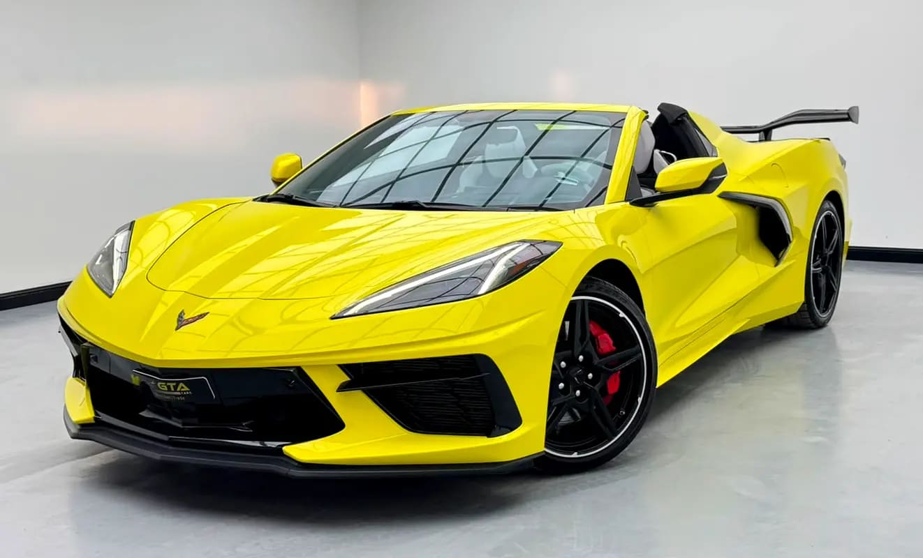 2022 Chevrolet Corvette Stingray C8 3LT, 2027 Chevrolet Warranty, Chevrolet Service History, GCC - Thumbnail 1