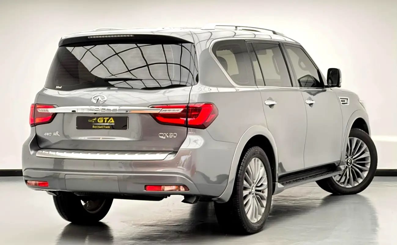 2021 Infiniti QX80 Sensory Proactive, 1 Year Warranty Unlimited Km, Infiniti FSH, GCC - Thumbnail 6