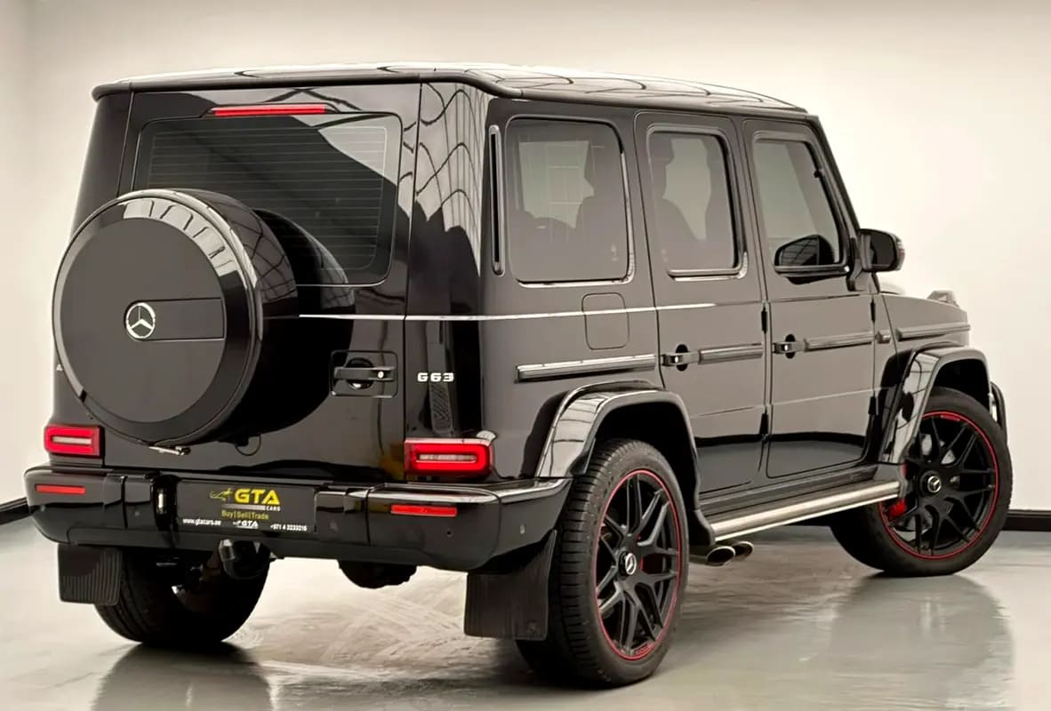 2019 Mercedes Benz G63 AMG Edition 1, One Year Unlimited KM Warranty, Full Service History, GCC - Thumbnail 4