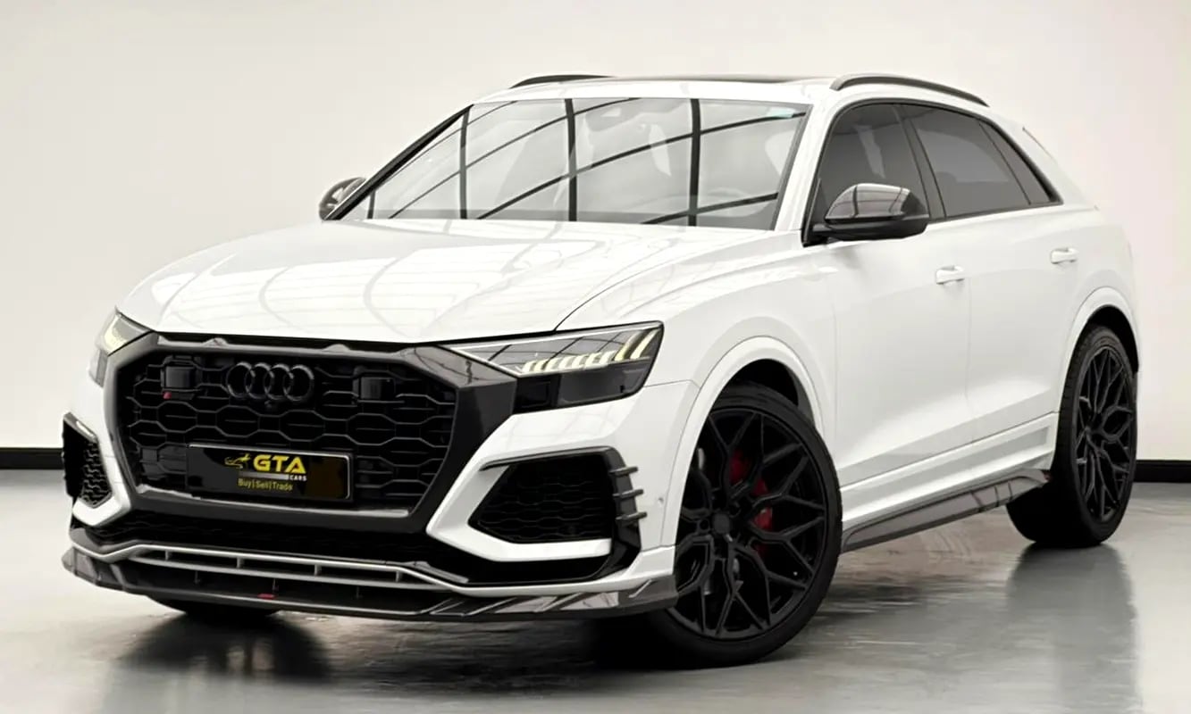 2023 Audi RS Q8, 1 Year Warranty, Original Urban Kit  24 Vossen Wheels, Full Audi Service - Thumbnail 1