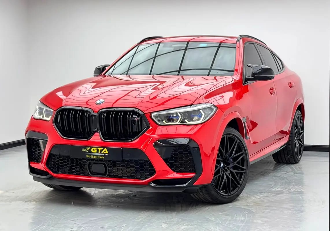 2022 BMW X6M Competition, 3/2027 BMW Warranty and Service Pack, BMW Service History, GCC - Thumbnail 1
