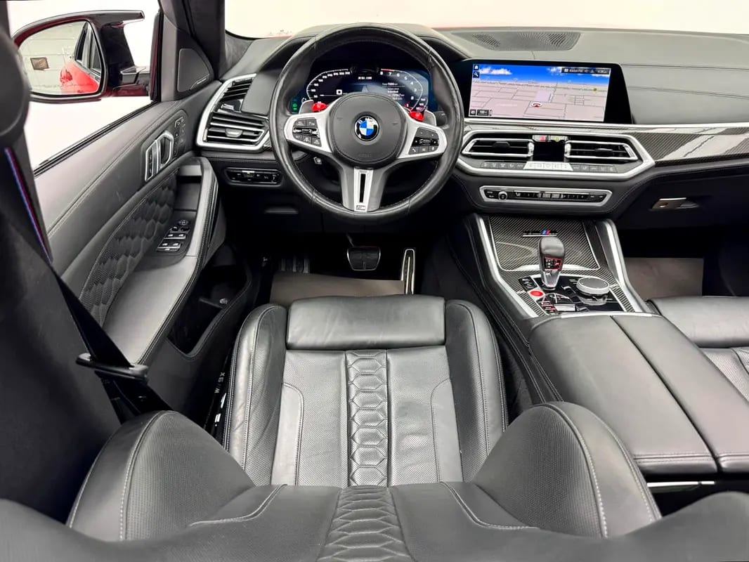 2022 BMW X6M Competition, 3/2027 BMW Warranty and Service Pack, BMW Service History, GCC - Thumbnail 8
