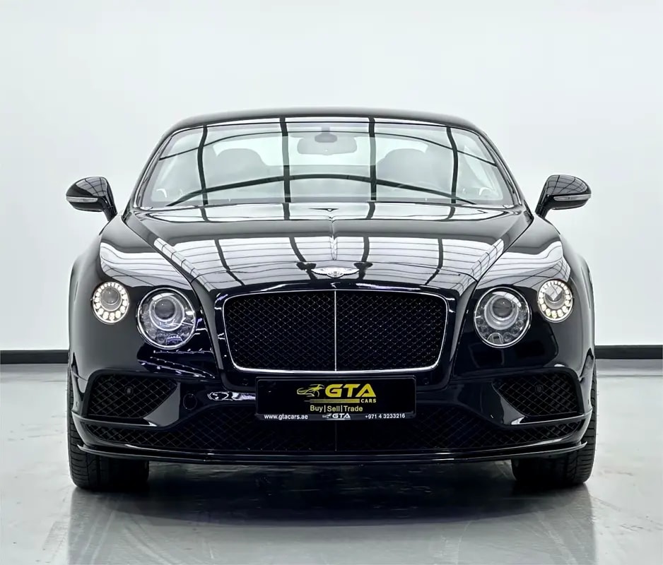 2016 Bentley Continental GT V8 Speed, Full Service History, Excellent Condition, GCC - Thumbnail 2
