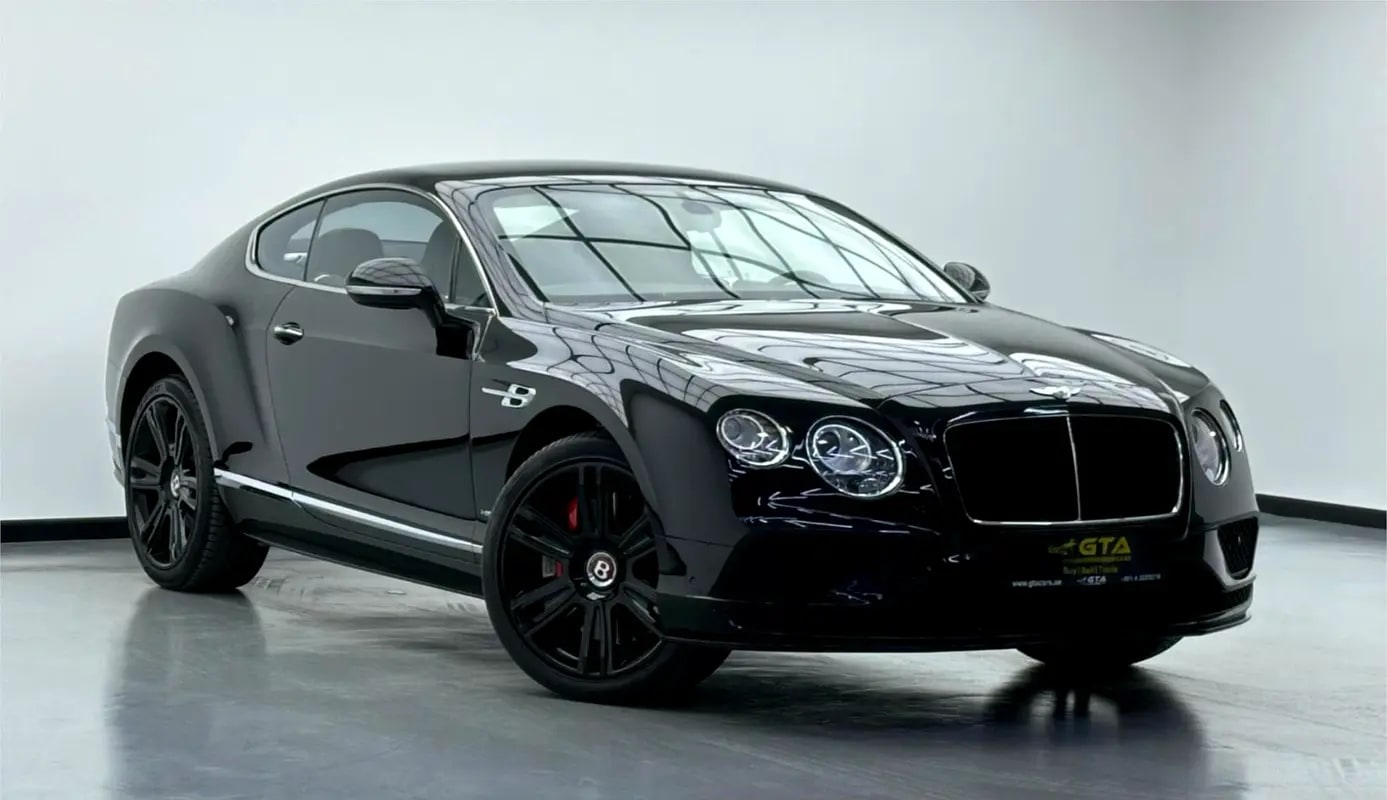 2016 Bentley Continental GT V8 Speed, Full Service History, Excellent Condition, GCC - Thumbnail 3