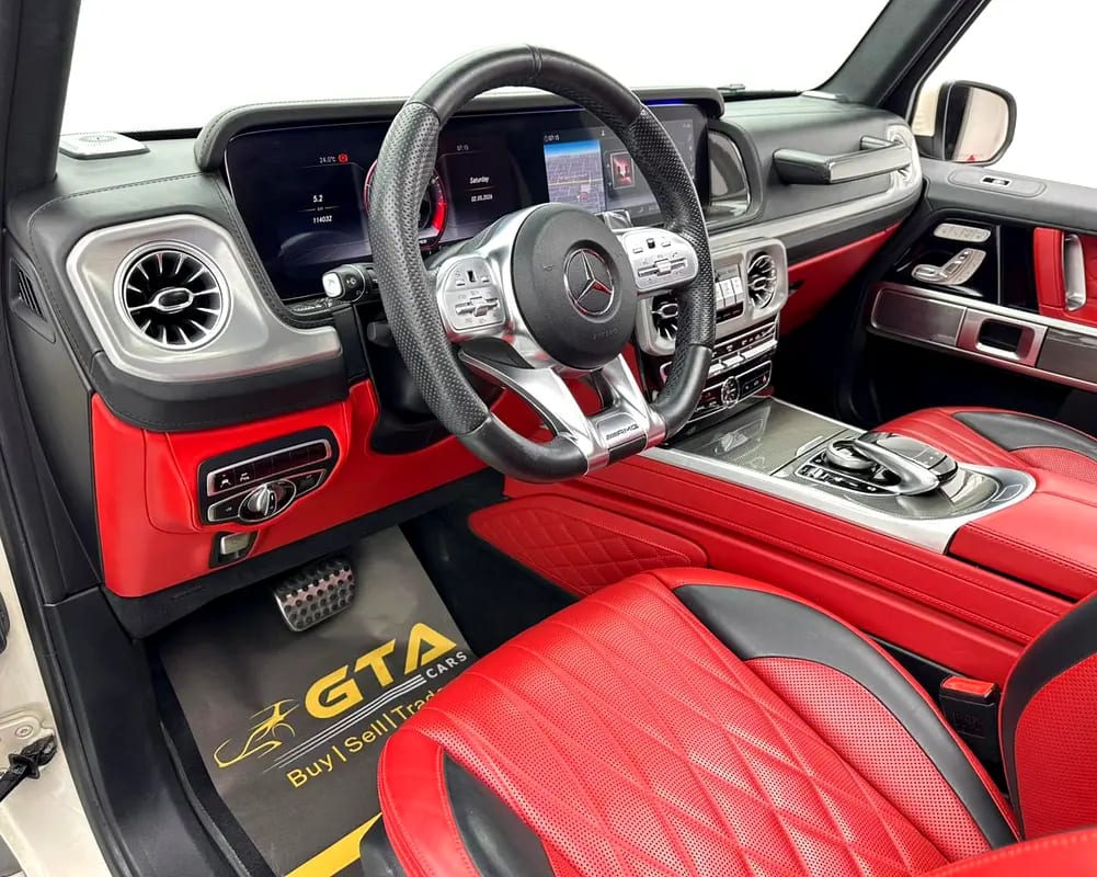 2019 Mercedes-Benz G63 AMG, One Year Warranty Unlimited Km, Mercedes Full Service History, GCC - Thumbnail 9