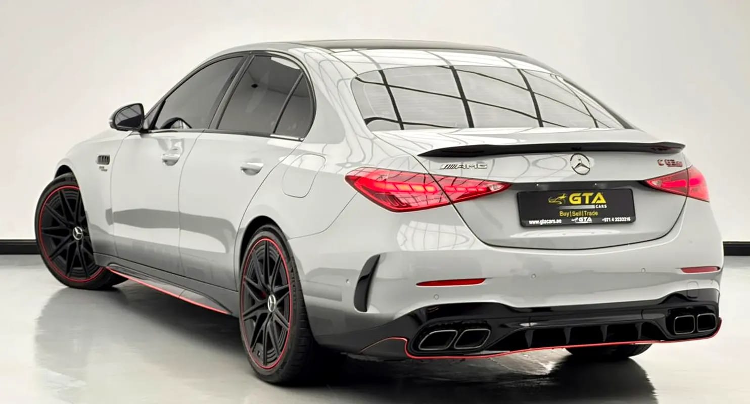 2024 Mercedes-Benz C63s AMG E-Performance F1 Edition, Mercedes Warranty + Service Contract, FSH, GCC - Thumbnail 6