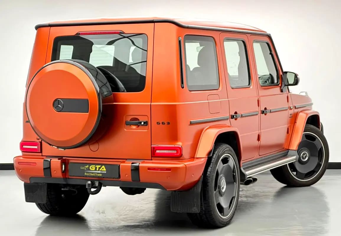 2022 Mercedes Benz G63 AMG, Original Factory Colour, 08/2027 Mercedes Warranty, GCC - Thumbnail 4