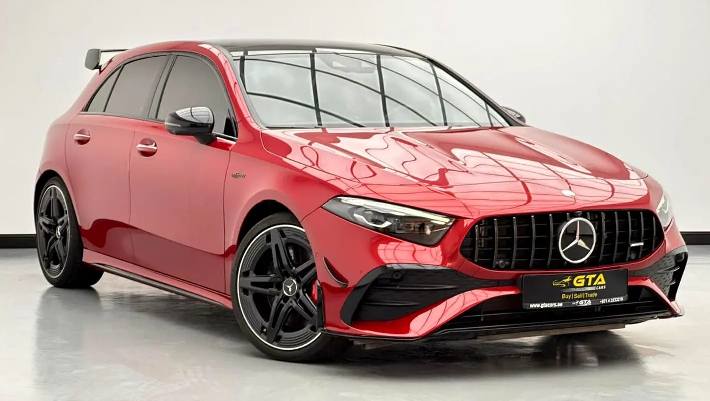 2024 Mercedes-Benz A 35 AMG, June/2029 Mercedes Warranty + Service Contract, FSH, GCC - Thumbnail 3