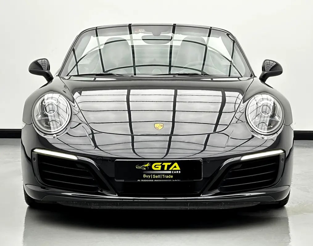 2017 Porsche 911 Carrera 4 Cabriolet, April/2027 Porsche Warranty, Full Porsche Service History, GCC - Thumbnail 2