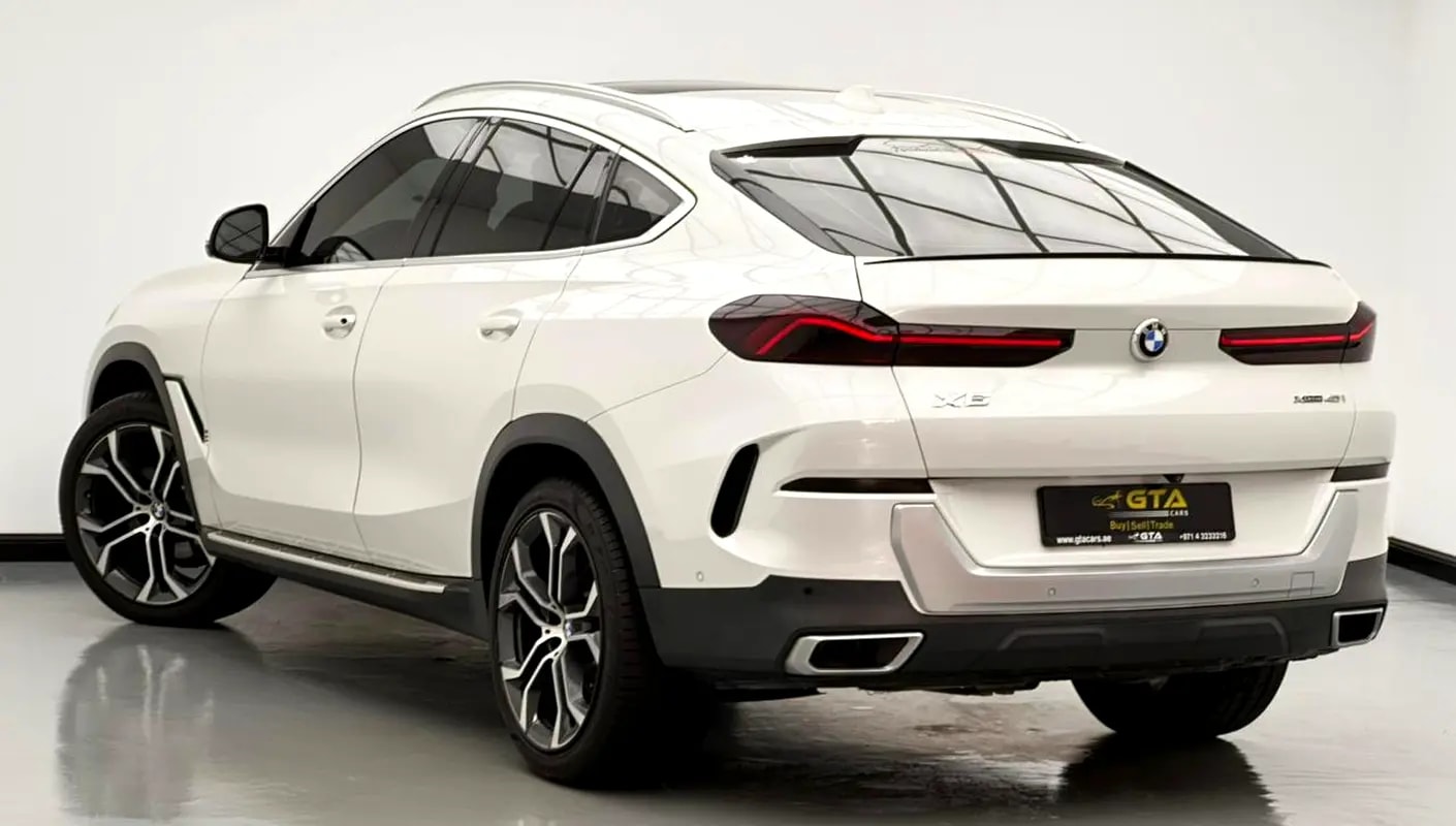 2021 BMW X6 xDrive40i M-Sport, 1 Years Warranty Unlimited Km, BMW Full Service History, GCC - Thumbnail 6