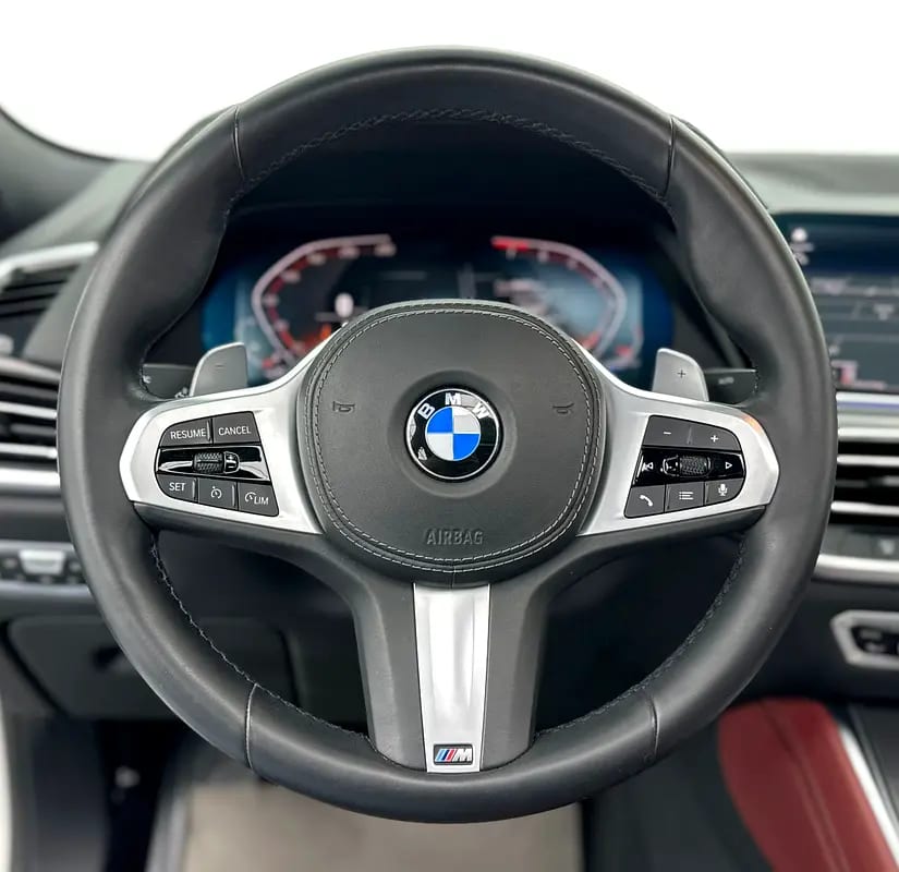 2021 BMW X6 xDrive40i M-Sport, 1 Years Warranty Unlimited Km, BMW Full Service History, GCC - Thumbnail 7