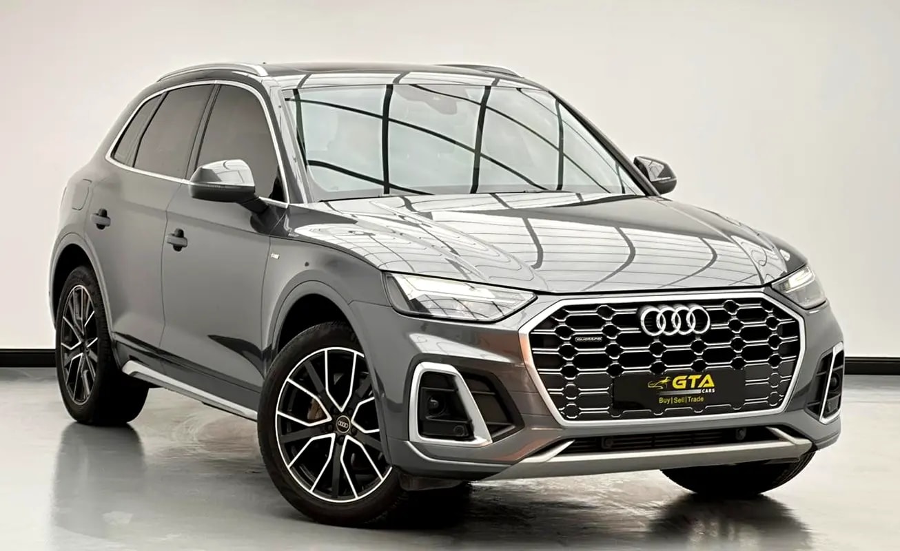 2022 Audi Q5 S-Line 45TFSI Quattro, 1 Year Warranty, Oct/2026 Audi Service Contract, GCC - Thumbnail 3