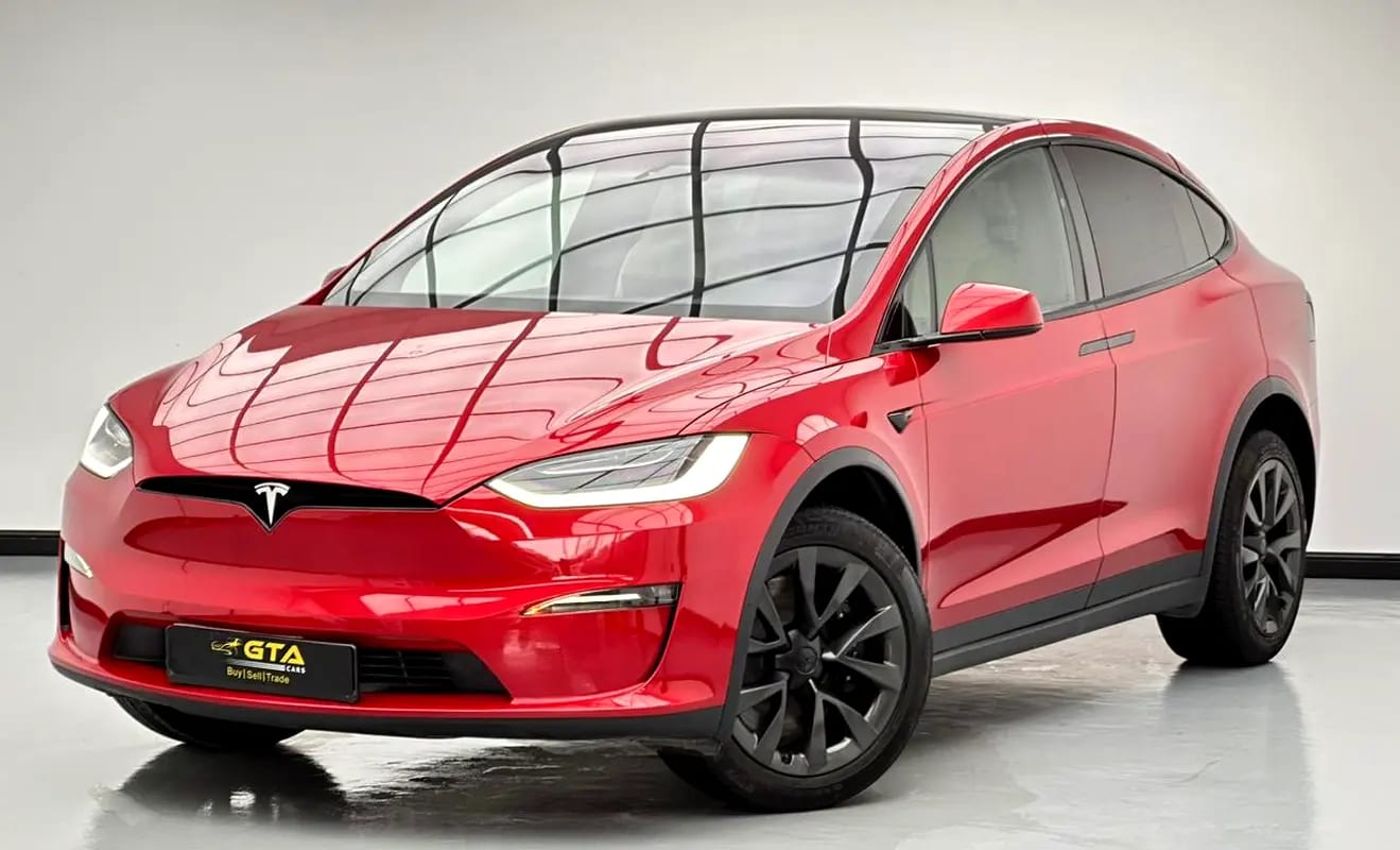 2022 Tesla Model X Long Range, Clean Title, 1 Year Warranty Unlimited Km, Full Service History - Thumbnail 1