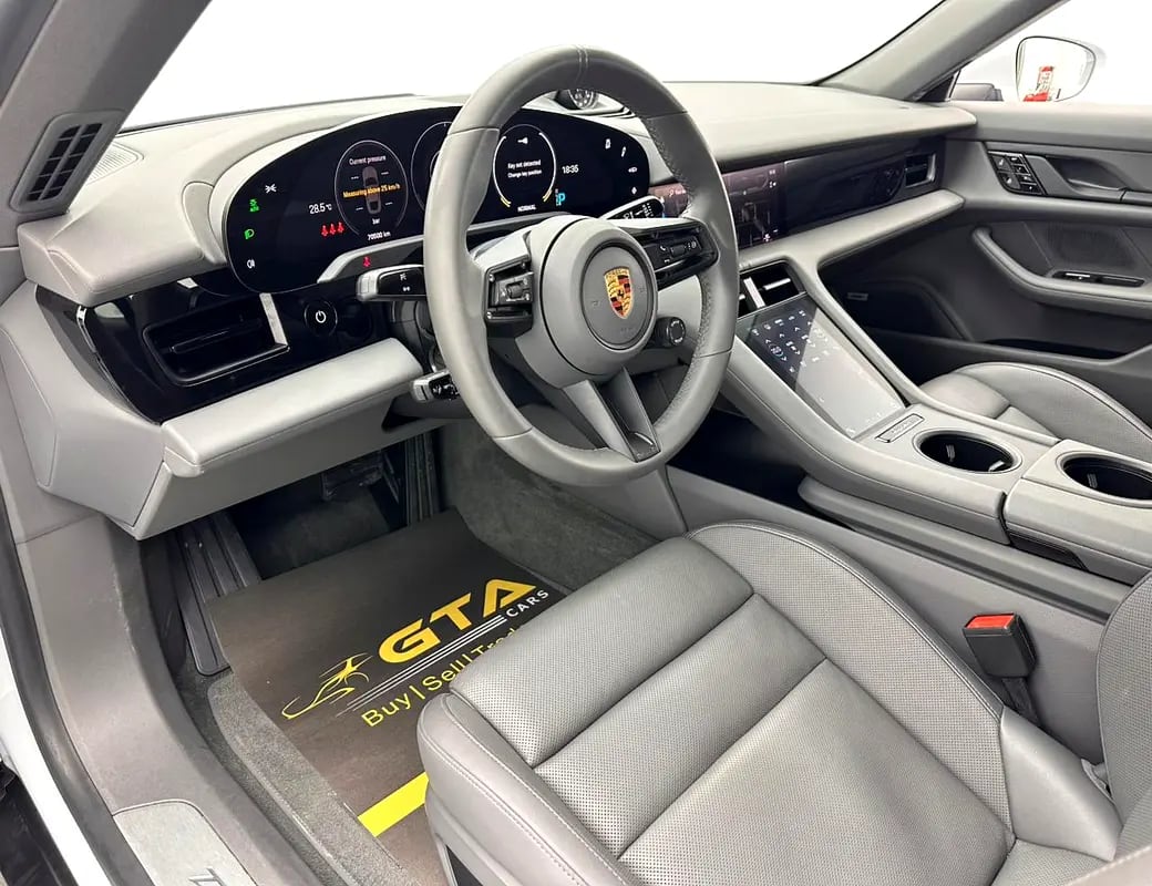 2021 Porsche Taycan 4S, July 2026 Porsche Warranty, Full Porsche Service History, GCC - Thumbnail 9