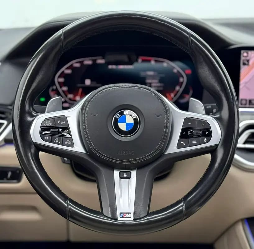 2020 BMW X5 M50i, Full Service History, 1 Year Warranty, Excellent Condition, GCC - Thumbnail 9