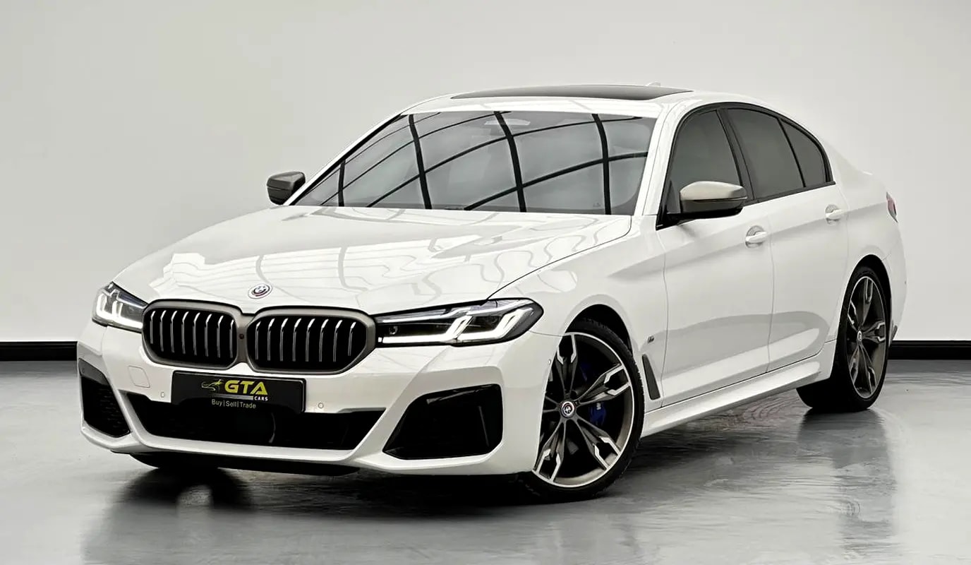 2023 BMW M550i xDrive, 1 Year Unlimited Km Warranty, Full Service History - Thumbnail 1