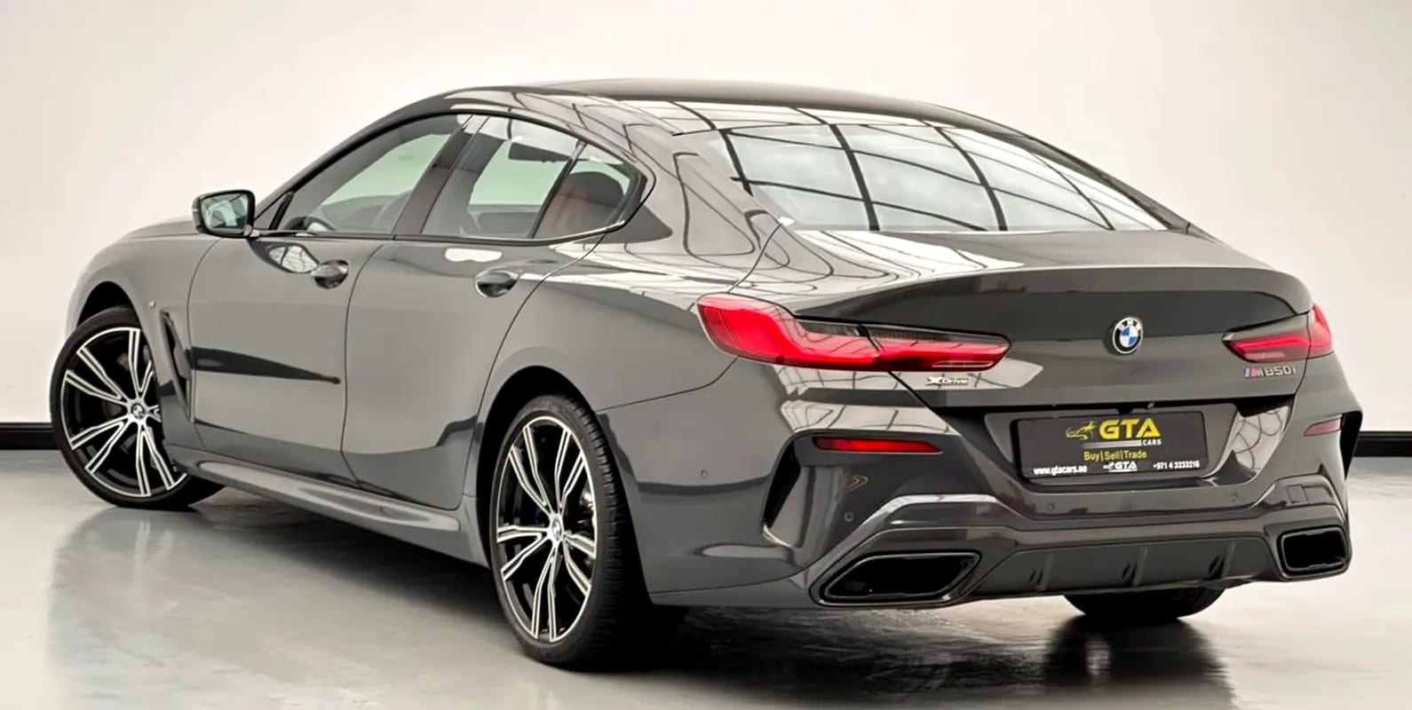 2020 BMW M850i xDrive Gran Coupe, 1 Year Unlimited Km Warranty, BMW FSH, GCC - Thumbnail 6