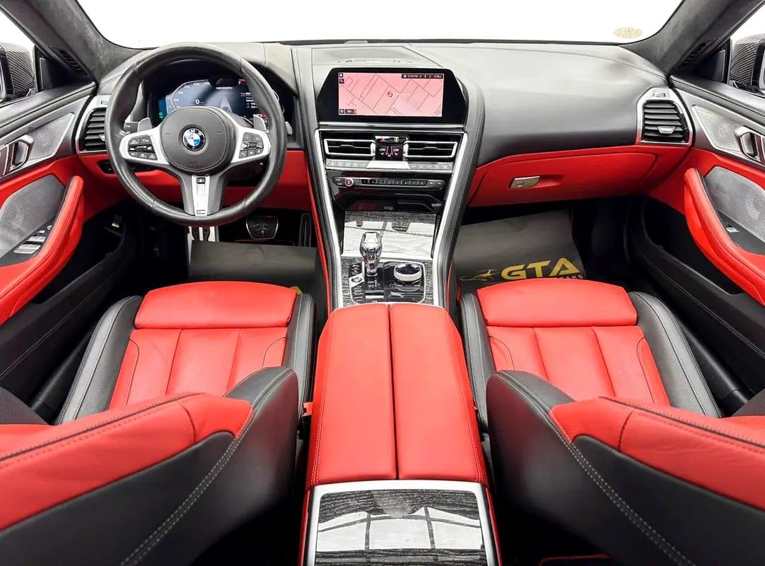 2020 BMW M850i xDrive Gran Coupe, 1 Year Unlimited Km Warranty, BMW FSH, GCC - Thumbnail 10