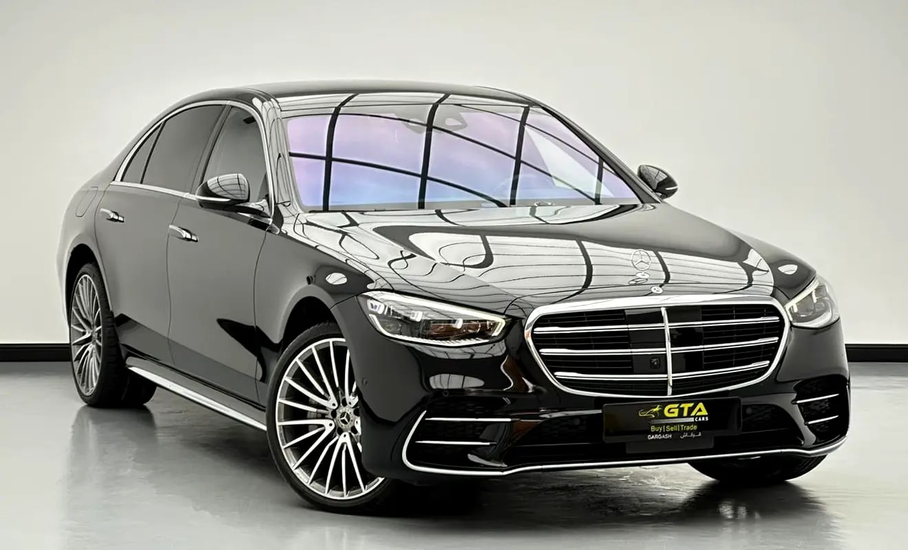 2021 Mercedes-Benz S500L 4MATIC, 1 Year Unlimited Km Warranty, Full Service History - Thumbnail 3