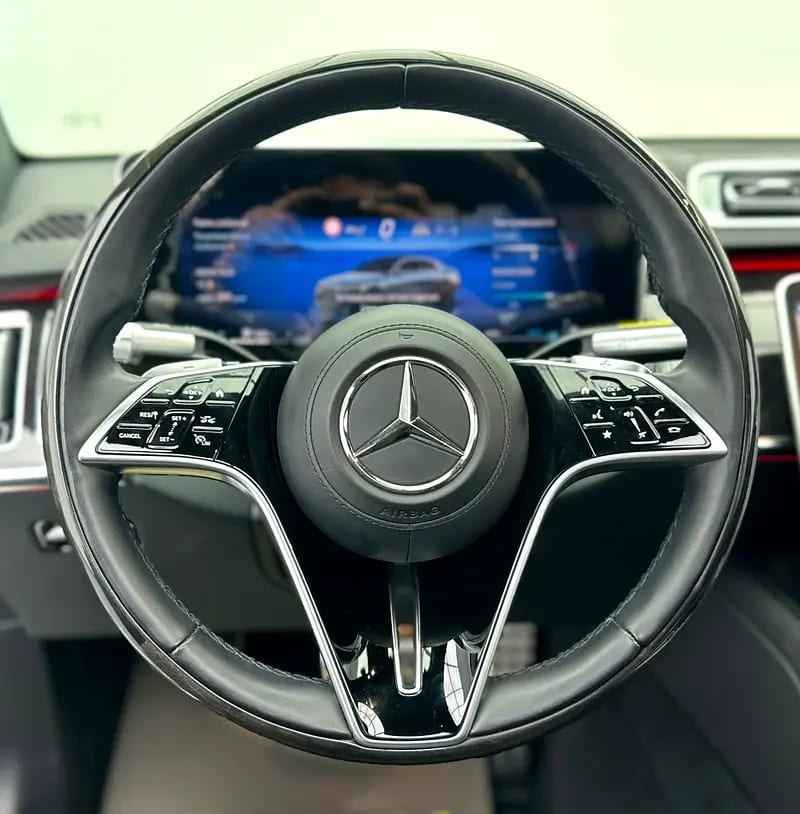 2021 Mercedes-Benz S500L 4MATIC, 1 Year Unlimited Km Warranty, Full Service History - Thumbnail 7