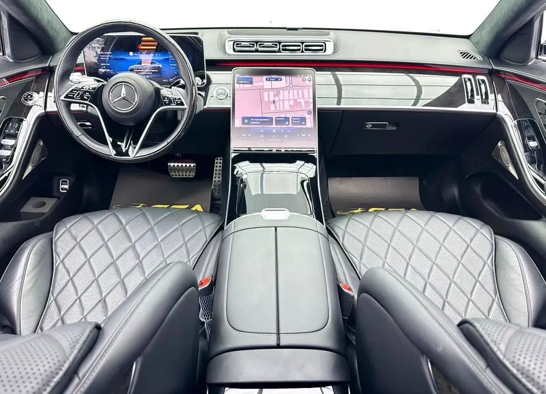 2021 Mercedes-Benz S500L 4MATIC, 1 Year Unlimited Km Warranty, Full Service History - Thumbnail 10